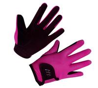 Woof Wear Young Rider Pro Gloves - Berry - Breathable - Unisex - Specifically designed for the needs of young riders
