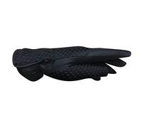 Woof Wear Zennor Riding Gloves - Black - Easy Stretch - Unisex - Add elegance and style to your riding with the Zennor