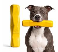 WoofBite Giant XL Virtually Indestructible Dog Stick - Lifetime Replacement - Tough, Durable Chew Toy for Aggressive Chewers - Safe Non-Toxic Natural Rubber - Chew & Tug - Large - 12"x2.5", 2.25lbs