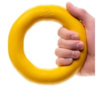 WoofBite Super Durable Dog Ring - Tough, Strong Chew & Fetch Toy for Power, Extreme, Aggressive Chewers - Heavy Duty Natural Rubber - Medium/Large Dogs