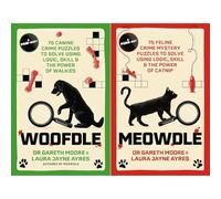 Woofdle & Meowdle Puzzle Collection by Dr Gareth Moore: 100+ Logic Games for Pet Lovers - Two Illustrated Books of Canine Mysteries & Feline Crime Solving (2-Book Set)