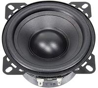Woofer, 4" 25W, Low Resonance, 4 Ohm, 9.5Khz, 32Hz, 4Ohm, Power Rating RMS 25W, 37Hz, Transducer Function Speaker, Cone Size 4" (100mm), 51.4mm, 99mm, 94.6mm, 94.6mm, Sound Level Spl 80Db, Weight 466G