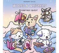 Woofs & Whiskers Fantasy Quest Coloring Book: A Magical Fantasy Land Coloring Book Featuring Cute & Fuzzy Animal Friends on a Fun Adventure - Easy to ... Stress Relief & Relaxation for All Ages