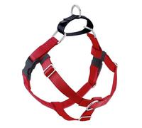 Woofyland Freedom No Pull Dog Harness | Adjustable & Gentle | Comfortable Control for Easy Dog Walking | for Small Medium and Large Dogs | Made in USA (Red, XL (Chest 31"- 35"))