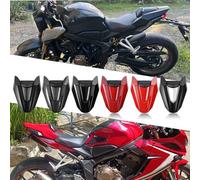 WOOGA Motorcycle CB650R/CBR650R Accessories Rear Seat Pillion Cowl Fairing Cover Cowl ABS Plastic fit for Ho&nda CB650R/ CBR650R Modified Parts 2019-2023 (Red)