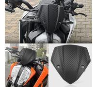 WOOGA Motorcycle Front Fairing Small Windshield Windscreen Flyscreen replacement for K&T&M DUKE 790/890 DUKE790 DUKE890 2018 2019 2020 2021 2022 2023 Modified Accessories Wind deflector