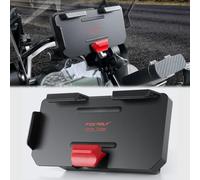 WOOGA Motorcycle Phone Mount with 15W Wireless Charger GPS Smartphone Holder USB-C Fast Wired Charging Port fit for R1200GS/Adv. R1250GS/Adv. R1300GS/Adv. F750/850GS F900R/XR S1000R/XR R nineT