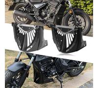 WOOGA Motorcycle Rebel 500 Engine Belly Pan Protector Guard Cover Under Cowl Lowered Spoiler Low Shrouds Fairing Cover for Ho&n&da REBEL CMX 500 CMX500 Accessories 2017-2024 (Matte Black)