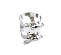 Woogim Saxophone Kit for Tenor Saxophones Mouthpieces Clarinet Flute Head Clamp Copper 1 Pcs Sliver