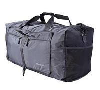 Woogwin Travel Duffel Bag Large Foldable Waterproof Overnight Bag for Beach Swim Bags Pool Sports Gym, 60L Gray, Big Size, Large Duffle Bags