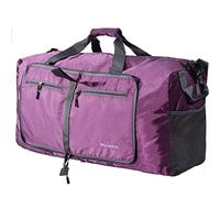 Woogwin Travel Duffel Bag Large Foldable Waterproof Overnight Bag for Beach Swim Bags Pool Sports Gym, 100L Purple, Big Size, Large Duffle Bags
