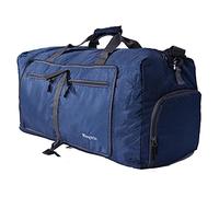 Woogwin Travel Duffel Bag Large Foldable Waterproof Overnight Bag for Beach Swim Bags Pool Sports Gym, 60L New Darkblue, Big Size, Large Duffle Bags