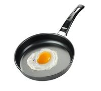 Woojfcang Non Stick Frying Pan, 14CM Induction Hob Frying Pan, 5.5 Inch Mini Egg Frying Pan Omelet Pan, Portable Black Small Camping Cooking Cast Iron Skillet for Frying Eggs, Steak, Pancake or Carote