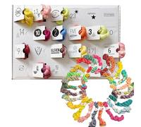 Wool Advent Calendar 2024, The Yarn Advent Calendar, 24 Days Crochet Stitchs Marker Christmas Countdown Calendar, Crochet Advent Calendar 2024 For Knitter And Crochet Lovers