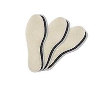 Wool and Alu Winter Shoe Insole, Set of 3 Pairs, Insulating and Odour Busting Shoe Inserts For Men and Women’s Boots and Shoes, Kaps Alu Tech Insoles, Warm and Comfy, 3 Pair Pack (36 EUR / 3 UK Women)