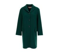Wool and Cashmere Coat - female - Marni - Single-Breasted Coats - Green - XS - Coats XS