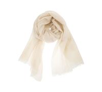 Wool and Cashmere Scarf with Metallic Details - female - Fabiana Filippi - Winter Scarves - Beige - ONE SIZE - Accessories ONE SIZE