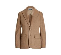 Wool and Cotton Chevron Blazer - female - Polo Ralph Lauren - Blazers - Brown - 2XL - Jackets 2XL