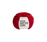 Wool and the Gang Crazy Sexy Wool, Lipstick Red (050), 200g
