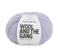 Wool and the Gang Feeling Good Yarn 185 Lilac Powder
