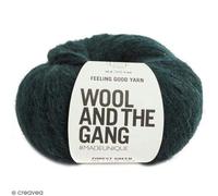 Wool and the Gang Feeling Good Yarn 37 Forest Green