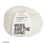 Wool and the Gang Feeling Good Yarn 44 Ivory White