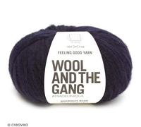 Wool and the Gang Feeling Good Yarn 55 Midnight Blue