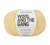 Wool and The Gang Feeling Good Yarn Buttercup Yellow