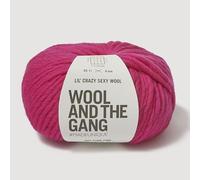 Wool and the Gang Lil' Crazy Sexy Wool, Hot Punk Pink, 100g, Chunky