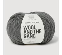 Wool and the Gang Lil' Crazy Sexy Wool, Tweed Grey, 100g, Chunky