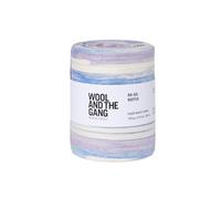 Wool and the Gang Ra-Ra Raffia Stripe, Cloud Burst Stripe, 100 g, DK Double Knitting