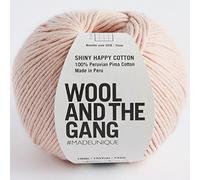 Wool and the Gang Shiny Happy Cotton 14 Cameo Rose