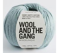 Wool and the Gang Shiny Happy Cotton 150 Duck Egg Blue