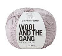 Wool and the Gang - Shiny Happy Cotton, Lilac, 100g