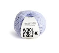 Wool and the Gang - Shiny Happy Cotton, Purple Haze, 100g