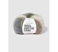 Wool and the Gang Take Care Mohair Stripe, Stay Green Stripe, 50 g, Aran/Worsted