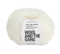 Wool and the Gang Take Care Mohair Winter White