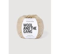 Wool and the Gang The One Cotton, Oatmeal Beige, 100 g, DK Double Knitting