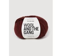 Wool and the Gang, The One Wool, Burgundy Red, 100g, Chunky