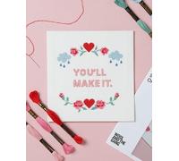 Wool and the Gang, You'll Make It, Easy Cross-Stitch Kit