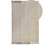Wool Area Rug 140 x 200 cm Grey TEKELER
