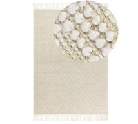 Wool Area Rug 160 x 230 cm Beige MAVIKENT