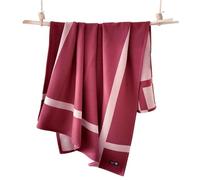 Wool Blanket & Throws 90% Wool Warm Blanket Soft Couch Blankets 75"x55" Twin Throw Blankets for Living Room, Camping, Outdoors, or Car Travel with Exquisite Box for Gift (Maroon)