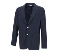 Wool Blazer - male - Manuel Ritz - Blazers - Blue - 2XL - Jackets 2XL
