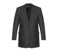 Wool blazer with single vent - female - Dolce & Gabbana - Blazers - Gray - S - Jackets S