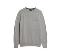 Superdry Wool Blend Sweater Grey M Men