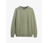 Superdry Wool Blend Sweater Green S Men