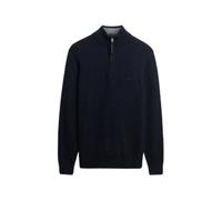 Wool blend jumper with a funnel neck Superdry Bleu L