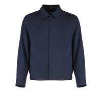 BOSS Relaxed-fit overshirt in a stretch-wool blend - Style P-Carper-Coach-WG261, 50556776 Dark Blue 38R