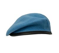 Wool British Military Beret, Blue (United Nations), 54 cm
